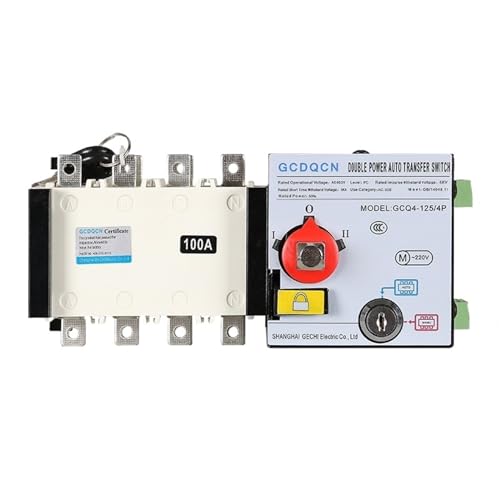 Commutateur de transfert automatique GCQ4 isolant anti-panne pour générateur
