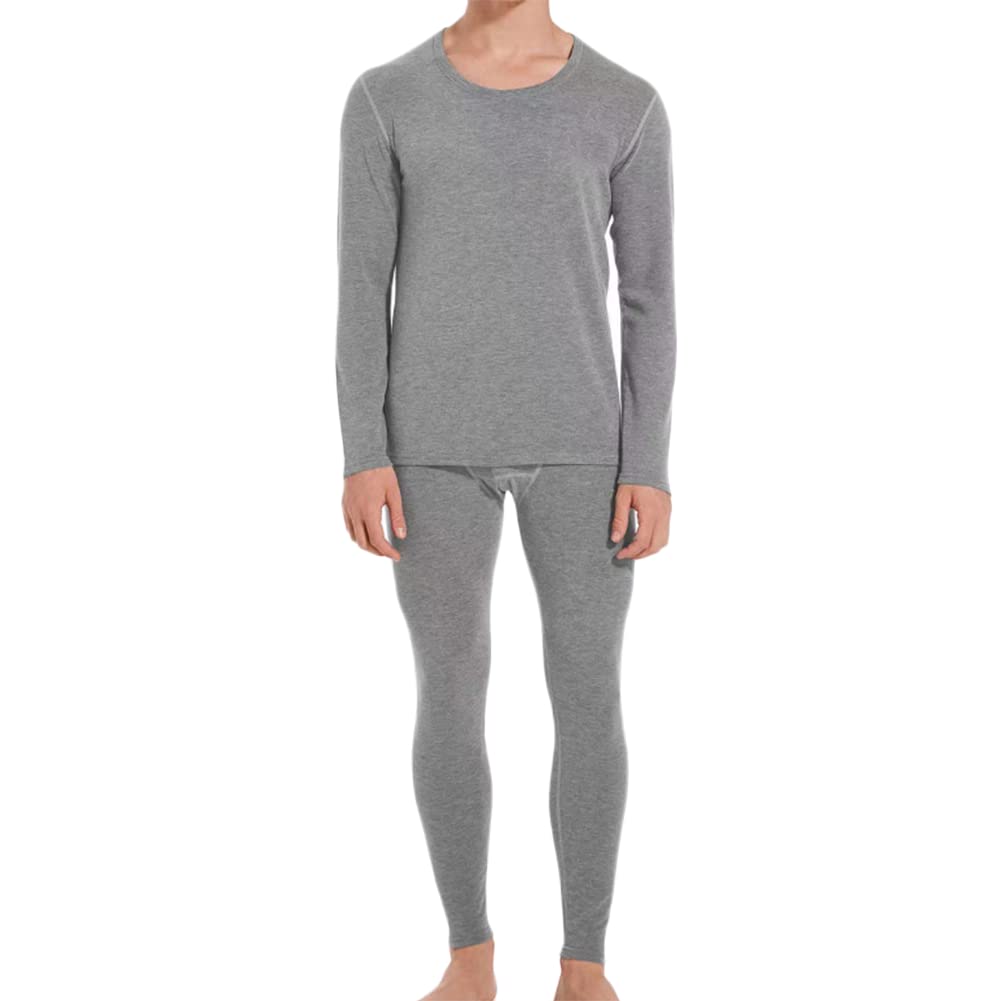 Men's Thermal Underwear Set with Inner Fleece Warm Ski Winter L-4XL