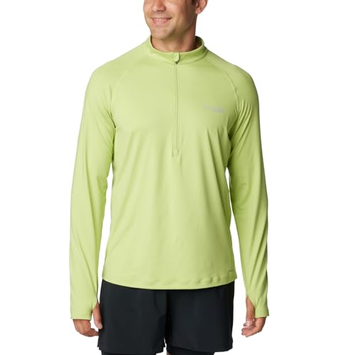 Image of Columbia Men's Endless Trail Half Zip Mesh Long Sleev