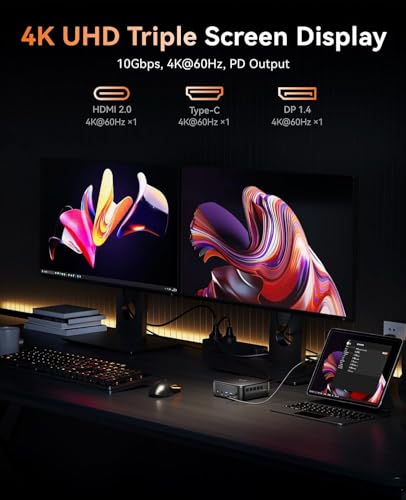 Image of KAMRUI Mini PC, AMD Ryzen 7 5700U Mini Gaming Computers(8C /16T, Max 4.3GHz), 32GB RAM 1TB SSD Micro Desktop Computer, Triple Display, WiFi 6, BT5.2, 1Gbps LAN, Small PC Office Home