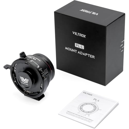 Image of VILTROX PL-L Lens Mount Adapter with Security Lock for PL Mount Lens to L Mount Camera Panasonic S1 S1R S1H S5 /Leica SL SL2 CL TL /Sigma fp L