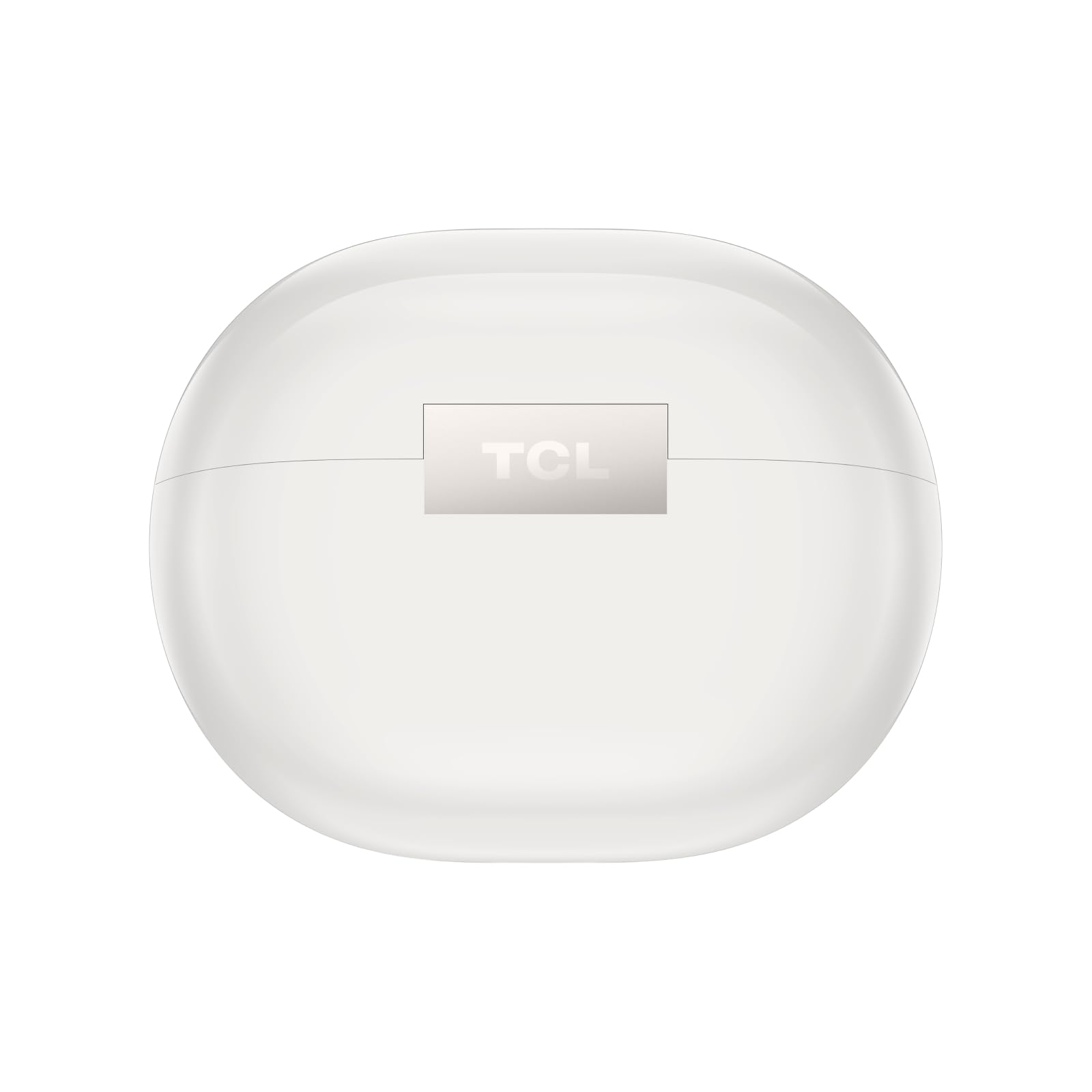 TCL CrystalClip, design a clip, miglioramento dei bassi, suono spaziale 3D, fino a 36 ore di riproduzione, Bianco lunare