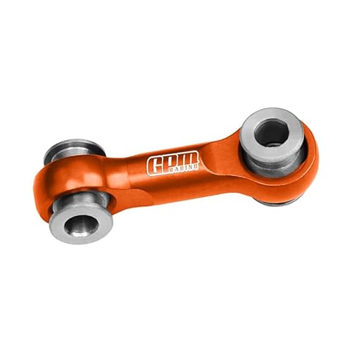 Aluminium 7075 Alloy Steering Drag Link for Traxxas 1:16 Mini Maxx 4WD 107154-1 / Mini XRT VXL-3S 108076-1 Monster Truck Upgrades - Orange
