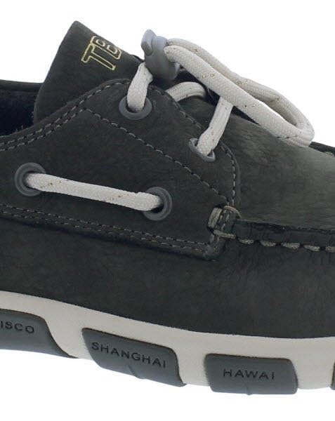 tbs Janaele Segelschuh, Nubuck Buttersoft, Lierre-Grün, Wechselfußbett, Schnellverschluss H7278 Grün