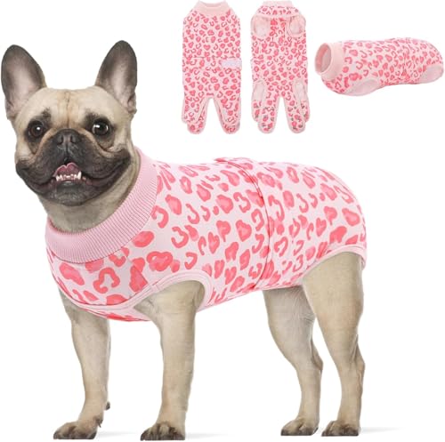 Image of KOESON Soft Dog Recovery Suit for Female Spay & Male Dogs After Surgery, M