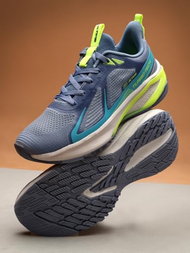 Image of Action | Athleo | NITRO-1004 | Men's | Lace-Up | Running | Shoes | Lightweight | Comfortable | Trendy | Breathable | Sports | Shoes