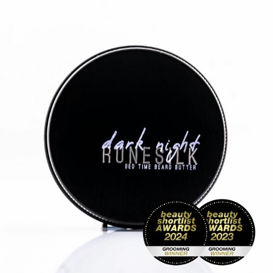 RUNESILK Burro da barba Dark Night - Balsamo completamente naturale e adatto ai vegani fatto a mano 50 g