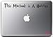 Artstickers - Adesivo per portatile da 15" e 17" - Frase Harry Potter - Adesivo per Apple MacBook Pro Air Mac Portatile - Colore Nero Regalo Spilart - Marchio registrato