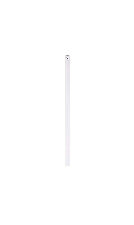 ZONVER Ceiling Fan Down Rod - 12-Inch Long - Ceiling Fan Hanging Rod - 1 Piece (1 Foot, White)
