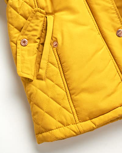 Limited Too Girls' Winter Coat - Microfiber Suede Sherpa Fleece Lined Anorak Jacket with Faux-Fur Trim Hood4