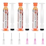 ALLECIN 3 Stück Flussmittel Löten 10mL Bleifreies Lötflussmittel Solder Flux Paste 10CC Löt Flussmittel Bleifrei Lötflussmittelpaste AEC-808 für DIY Lötzinn Elektronik