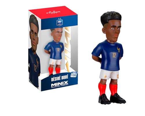 MINIX - Football Stars Mini Format - Coppa del Mondo - Francia - Doué - Personaggio da collezione 7 cm