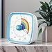 Small Electronic Timers with Colorful Rainbow Dials Time Management Device Quiet Operate Timers Tool for Kid & Adults