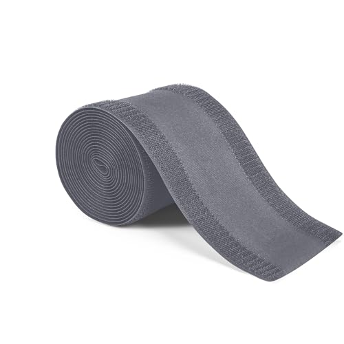 9.84ft Carpet Cord Cover for Wire on Floor Cord Covers, Cable Floor Strip Gray Floor Cord Hider Wire Cover for Home Office Commercial Space, Grey, 1 Pack