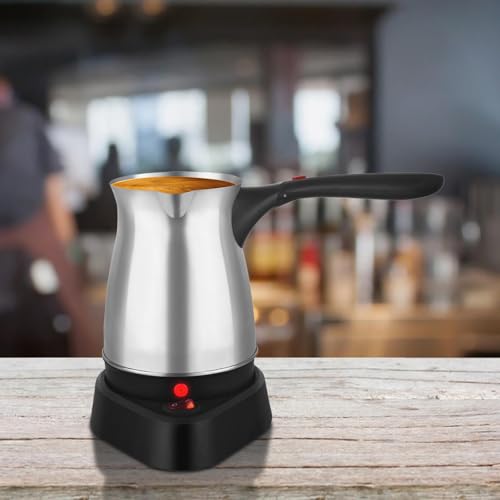 Image of CALANDIS 500ml Electric Turkish Coffee Pot Turkish Electric Coffee Maker for Home Bar | Percolators & Moka Pots | Coffee & Tea Makers | Small Kitchen Appliances | Kitchen, Dining & Bar