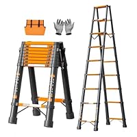 Amazon.co.jp: cxyin-home 伸縮式脚立 伸縮はしご 脚立 耐荷重150kg