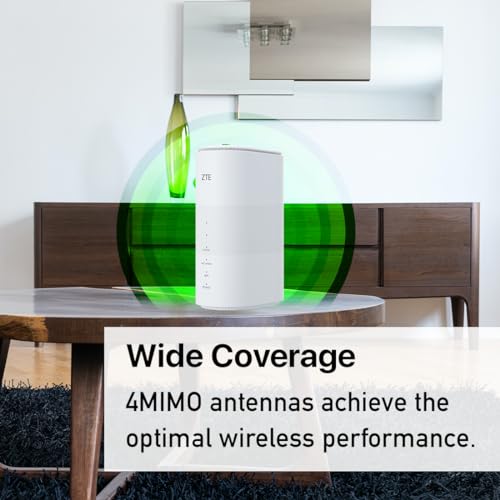 Image of ZTE MC801A HyperBox Unlocked 5G Wireless Router - WWAN - 2 Port Switch - 802.11a /b /g /n /ac /AX - Dual Band