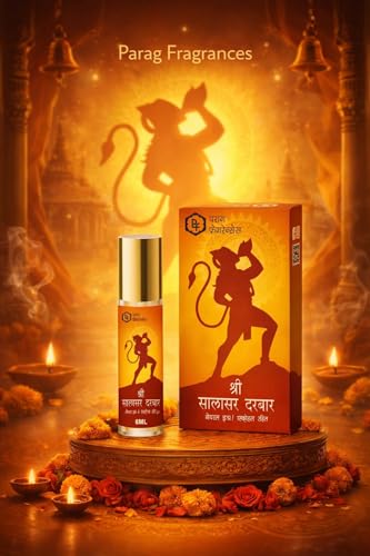 Image of Parag Fragrances Alcohol Free & Long Lasting Attar Perfume Roll-On 6ml (Salasar Darbar)