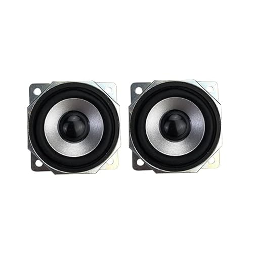 Altavoz de rango completo de 15W 2 pulgadas 4ohm agudos mediados de mid gass hifi estantería columna satélite altavoz Bricolaje 2 Pcs