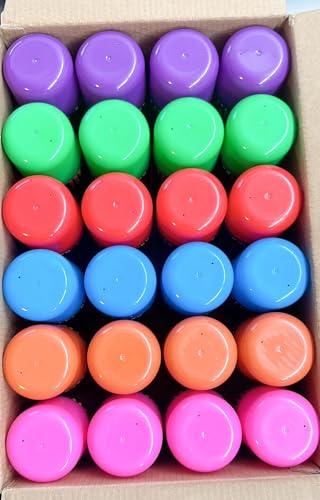 Spray de color temporal para cabello 3oz, pack 24 latas miniatura 5