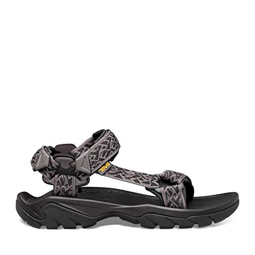 Teva Terra Fi 5 Universal, Sandali a Punta Aperta Uomo, Nero (Wavy Trail Black Wtbc), 45.5 EU