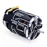 Surpass Hobby 540 V5R 21.5T Sensored Brushless Motor, Competition Level 2500kv RC Motor with Shaft...