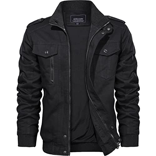 Veste Cargo Militaire Market & Spruce – Capuche, Grise, Taille XL, état Parfait