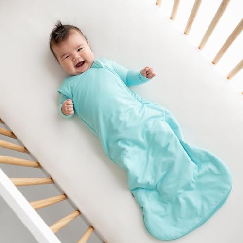 Image of KYTE BABY Sleep Bag 1.0 TOG, Rayon Made From Bamboo Wearable Blanket, Dual Zipper For Infants And Toddlers Nursery Essentials