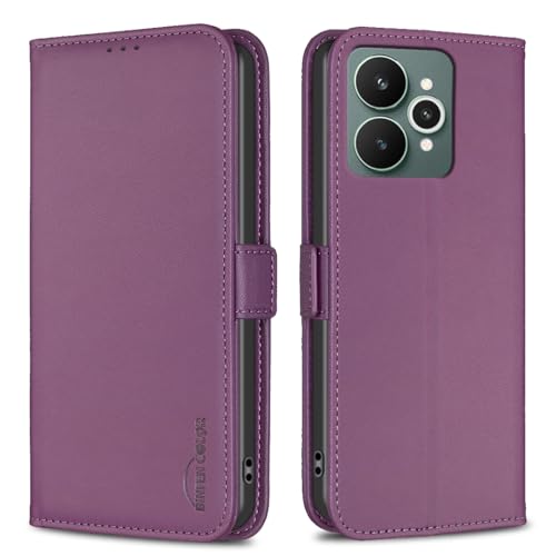 Coque portefeuille Realme 15 rouge pour éviter les rayures d'écran - 3
