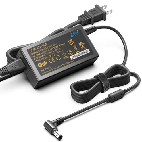 KFD 18V AC Adapter Charger for LG XBOOM Go PK7 Power Cord LG Electronics Music Flow H5 H7 NP8540 NP8740 Wireless Speaker LG NB2338 NB2338A Soundbar MEZ64570805 LG Monitor 24MK600 27MK600M Power Supply