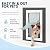 Screen Cat & Dog Doors | Single Flap | 1/2" Frame Screen Doors ONLY | Skilled Install Required | Heavy Frame of Extruded Aluminum | Steel Reinforced Corners | Fresh Air in, Bugs Out! | Hale Pet Door