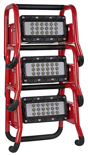 Image of Streamlight 46000 High-Lumen Rechargeable Portable Scene Light II with 120V AC /12V DC Power, Red