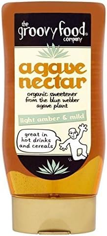 Harrissen Select Groovy Food Agave Nectar Light & Mild 250ml (Pack of 2) | Natural Sweetener | Low GI Sugar Alternative | Vegan Friendly | Ideal for Tea Coffee & Baking