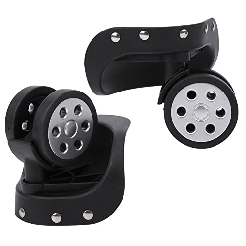 Luggage Wheels Replacement, Suitcase Wheels Replacement Rugged Portable Luggage Replacement Wheels with Screws for Luggage3