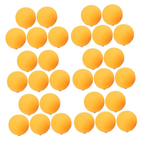 BCOATH 30pcs Punched Training Pong Balls with Silicone Plugs for Consistent Performance and Durability Lightweight Practice Balls for Table Tennis Anywhere