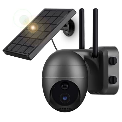 Amazon.co.jp: 防犯カメラ ソーラー Wi-Fi 130°超広角 200万画素