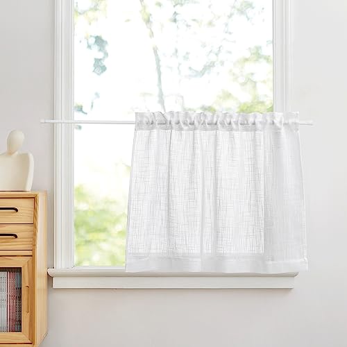 PONY DANCE Fenstergardine Kurz Bistrogardine Küche Wohnwagen Vorhang 1er...