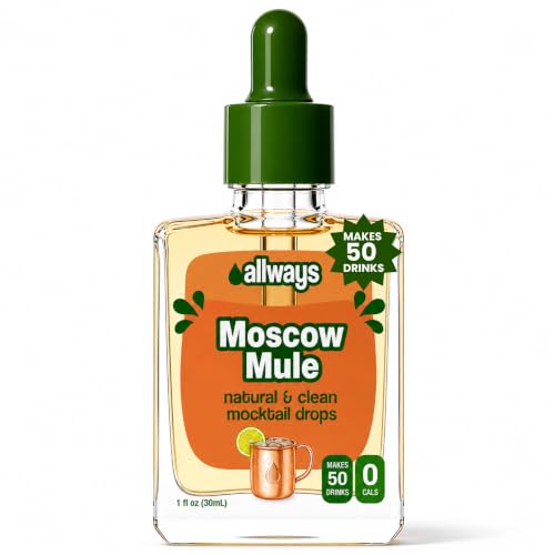 Image of Allways Drops Moscow Mule Water Enhancer | Sugar Free | 50 Servings