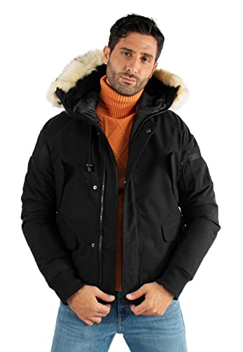 Chaqueta de plumas Curling contra el frío extremo y viento invernal
