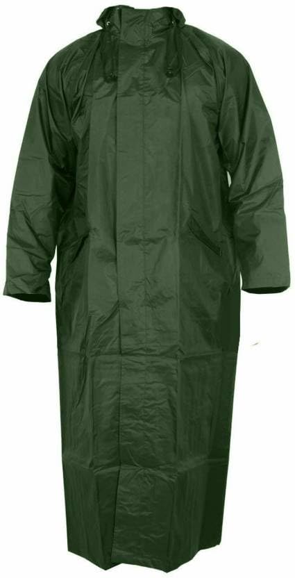 frankopolis Solid Men & Women Long Raincoat-picture-11