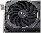 MSI Gaming GeForce RTX 3060 12GB 15 Gbps GDRR6 192-Bit HDMI/DP PCIe 4 Torx Twin Fan Ampere OC Graphics Card (RTX 3060 Ventus 2X 12G OC), Black