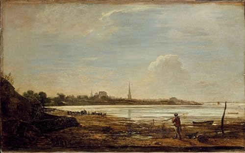 Póster de lienzo de John Linnell para decoración de salón de 60x90cm