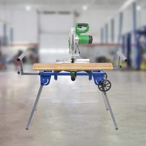 Table de sciage en acier pliante pour chantiers et découpes de bois - 3