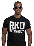 Randy Orton RKO Everybody Pro Wrestling Fans Wrestling Tees Gift T-Shirt Tee Shirt for Man Woman Black