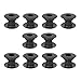Hapivida Table Foosball Bushings, 10Pcs 0.9-1.3in Adjustable Foosball Table Shafts Covers Parts Foosball Machine Bearings