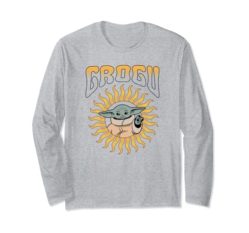 T-shirt Grogu Star Wars manches longues pour un look rétro sans compromis