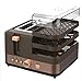 Produktbild L&B-MR Toaster Vollautomatisches Home-Multifunktions Frühstück Toast-Toast-Sandwich-Frühstücksmaschine, Gekochtes Spiegelei, Unabhängige Kontrolle des Bratens Und Backens, Multi-Style-Frühstück