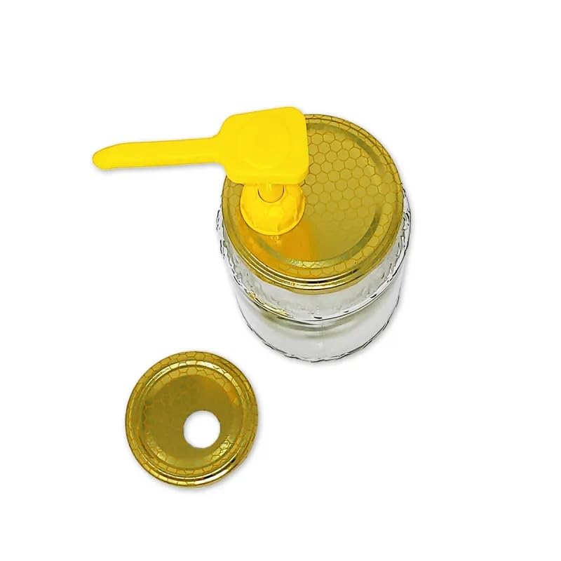 dosificador de dispensador para Bote de Miel de 500 G y 1 kg con Cápsula Colmena