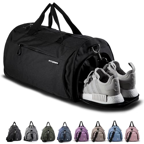 Fitgriff® Gym Bag for Men & Women with Shoe &
