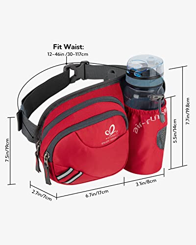 image for WATERFLY Fanny Pack Waist Bag: Waist Pack for Women Men with Water Bot